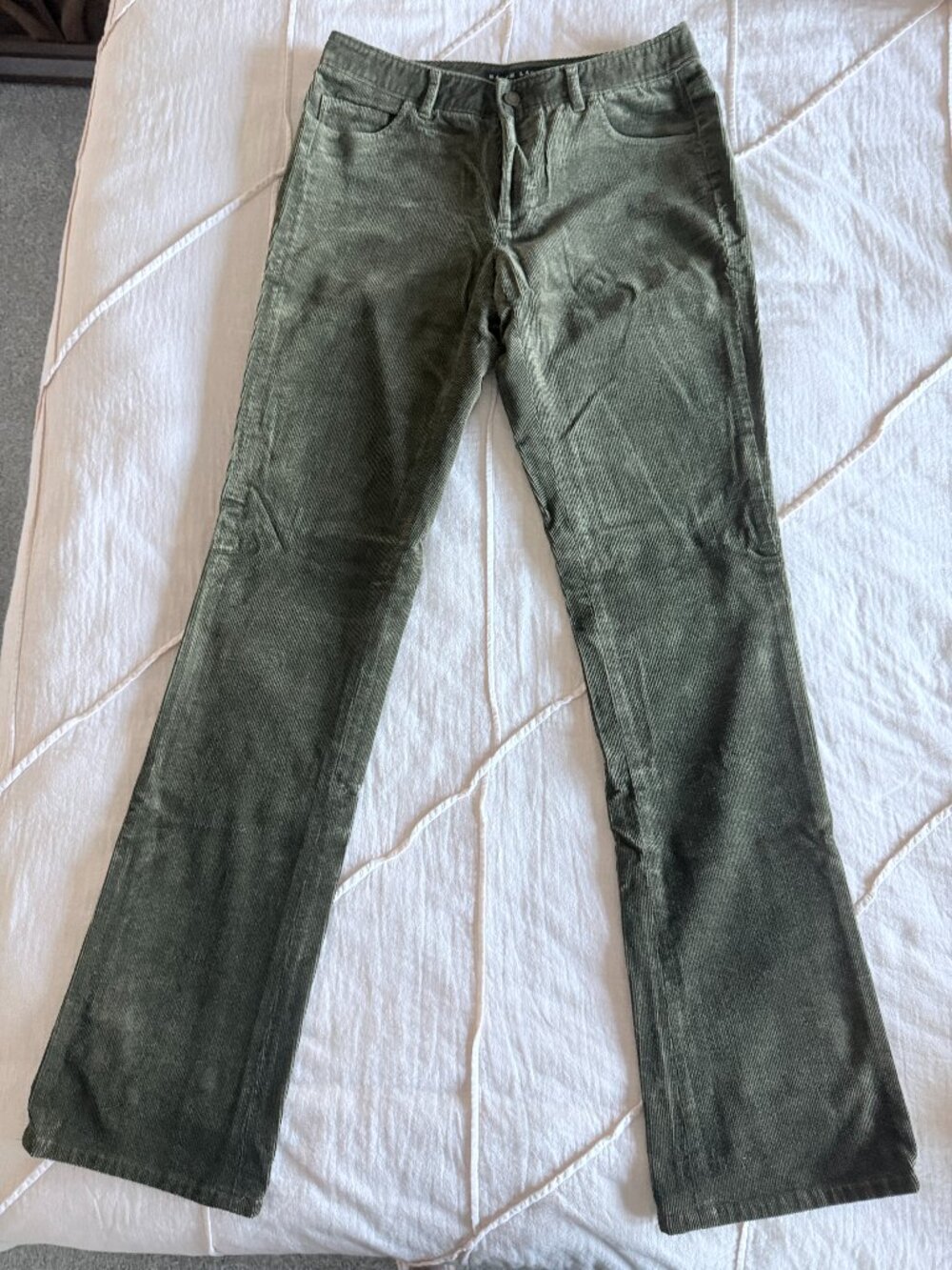 Ralph Lauren Green Corduroy Women's Jeans size 6